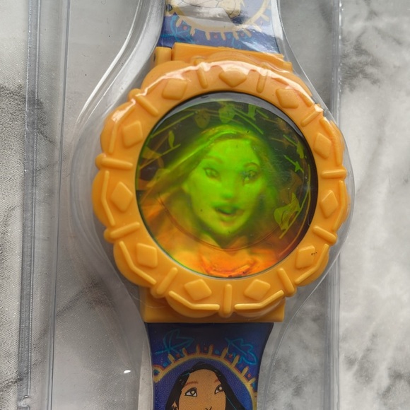 Vintage Disney Pocahontas - Holographic - Digital Wrist Watch Sealed - Picture 7 of 8